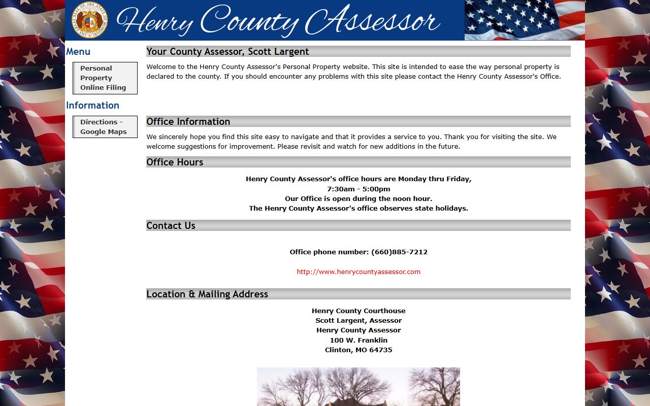 Henry County property tax records assessor website