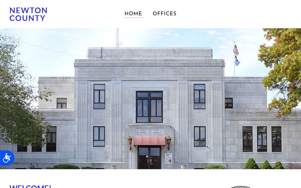 Newton County Missouri official website for property tax records