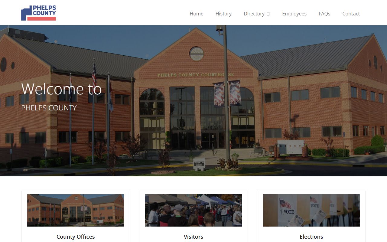 Phelps County Missouri official website property tax records