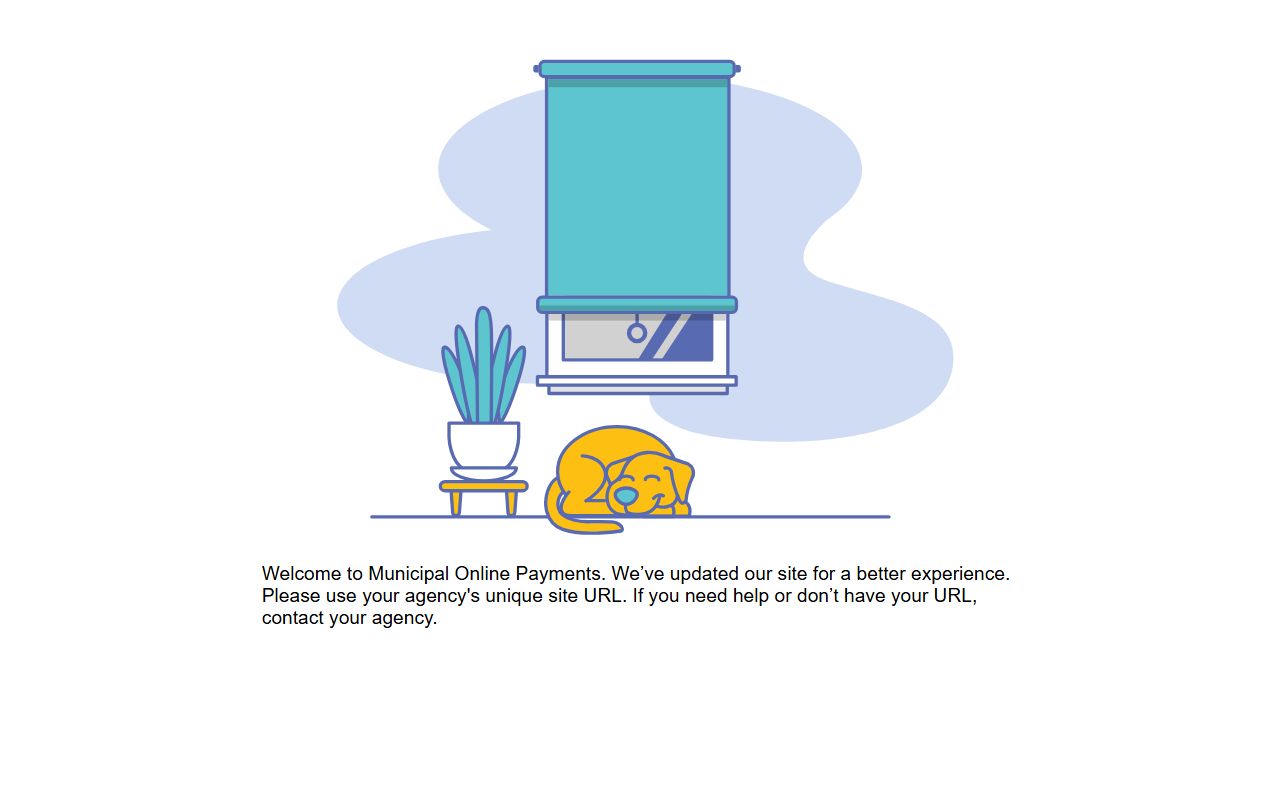 Municipal Online Payments portal for Missouri property tax records
